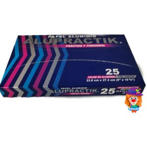 ALUPRACTIK 25 Pzs. HOJAS (22.8x27.3 Cm)