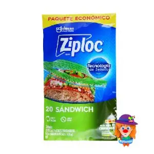 ZIPLOC SANDWICH 20 Pzs. SC Johnson
