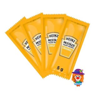 Heinz MOSTAZA 5 Grs. 25 Sobres