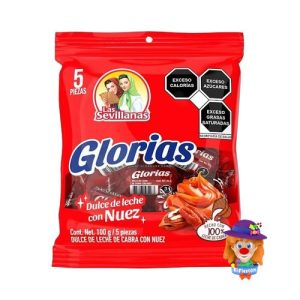5 Pzs. Glorias Nuez LAS SEVILLANAS 100 Grs.