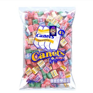 1 Kg. CANELS 4`S PASTILLAS Aprox. 200 Pzs.