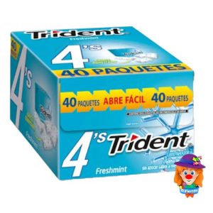 Freshmint 4´s TRIDENT 40 Pzs. Adams