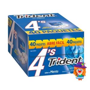 Menta 4´s TRIDENT 40 Pzs. Adams