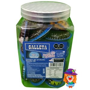 GOMA 3D GALLETA 30 Pzs. Puro Relajo