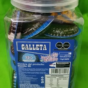 GOMA 3D GALLETA 30 Pzs. Puro Relajo