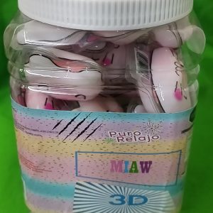 GOMA 3D MIAW 30 Pzs. Puro Relajo