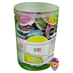GOMA 3D DONA 30 Pzs. Puro Relajo