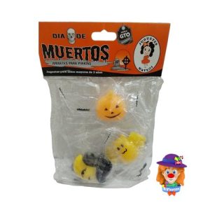 SQUISES DIA DE MUERTOS 3 Pza. Juguetes Mayedi