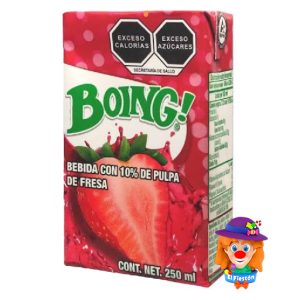 Mediano  Fresa BOING 250 Mls. 1 Pza.