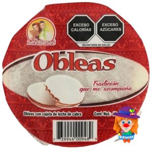 CHICA Oblea Cajeta 40 Grs. LAS SEVILLANAS 1 Pza.