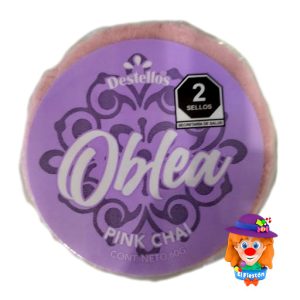 Pink Chai OBLEA 60 Grs. Destellos