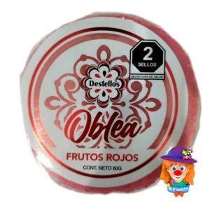 Frutos Rojos OBLEA 60 Grs. Destellos
