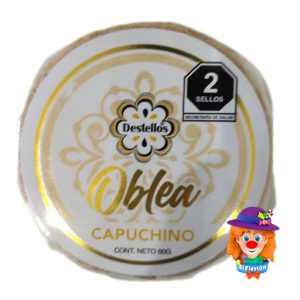 Capuchino OBLEA 60 Grs. Destellos
