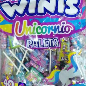 PALETA UNICORNIO WINIS 40 Pzs. Klassco