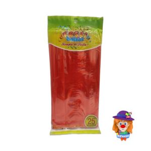 FESTI BOLSAS NARANJA TRANSPARENTE 25 Pzs.