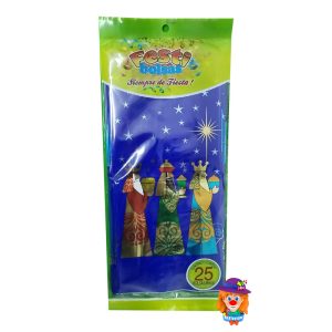 FESTI BOLSAS REYES NAVIDAD 25 Pzs.          &12