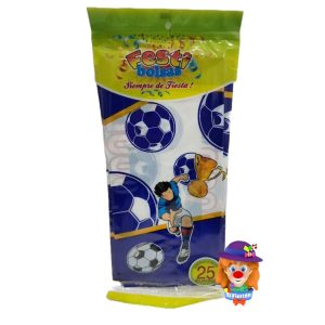 FESTI BOLSAS  AZUL FUTBOL 25 Pzs.
