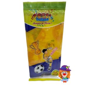 FESTI BOLSAS AMARILLO FUTBOL 25 Pzs.