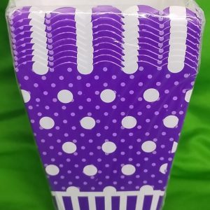 Cajita PALOMERA BOLEADA MORADA 10 Pzs. Capacidad 700 Mls.