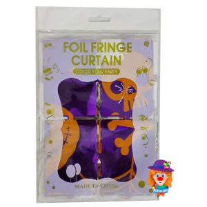 CUADROS CORTINA DECORATIVA 1 Pza. HALLOWEEN