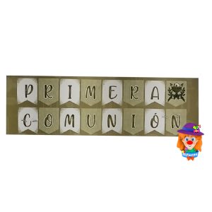 BANDERIN JUMBO PRIMERA COMUNION 1 Pza.
