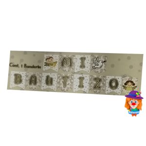 BANDERIN JUMBO MI BAUTIZO 1 Pza.