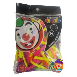 50 Pzs. NEON ZEPPELIN No.270 Payaso