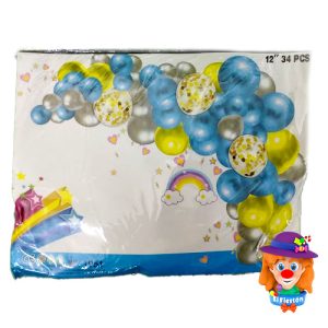 No. 1951 ARCO GLOBO DECORATIVO 12" 34 Pzs.