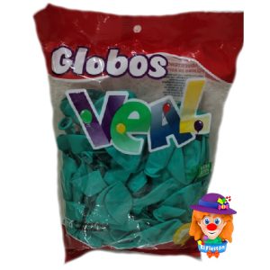 Turquesa GLOBO VEAL 50 Pzs. No.9