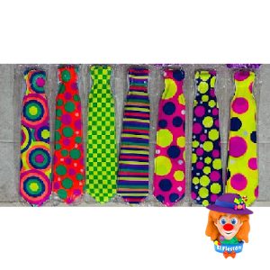 CORBATA COLORES NEON 1 Pza.