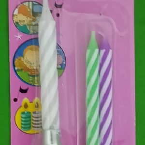 VELA MUSICAL 3 Pzs. Singing Candle