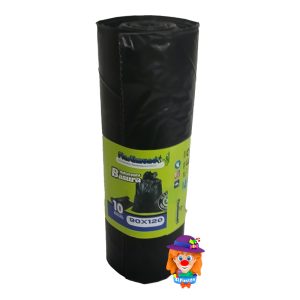 MEGA FUERTE/Anguiplast  90 x 120 BOLSA PARA BASURA 10 Pzs.