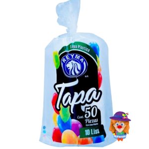 TAPA CON RANURA P/VASO 10 50 Pzs. Reyma
