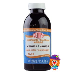 SIN COLOR VAINILLA 120 Mls. Deiman  D-15     3619